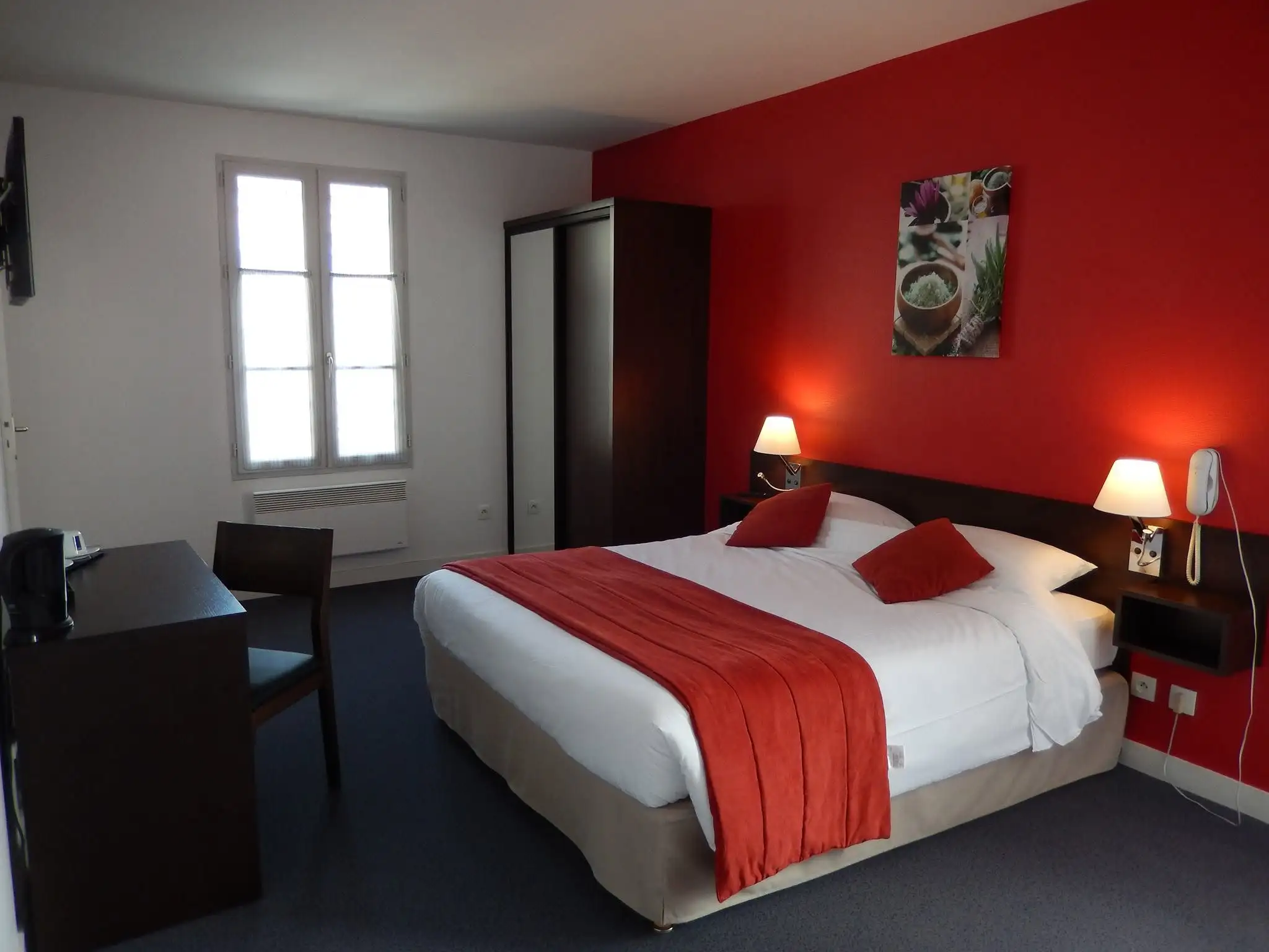 Chambre rénovée