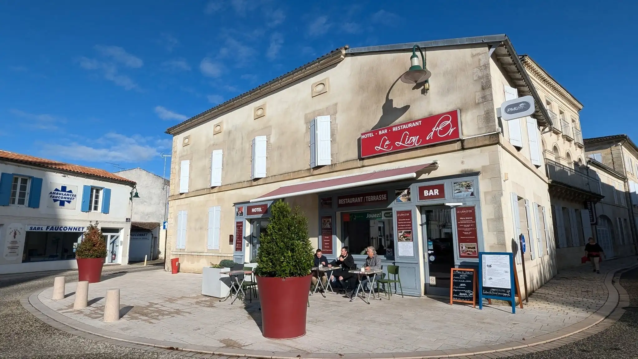 Façade du Lion d'Or